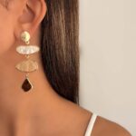 گوشواره آویزدار آلما کد 311057