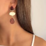 گوشواره آویزدار شاینی کد 311041