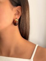 گوشواره نیم دایره کد 311048