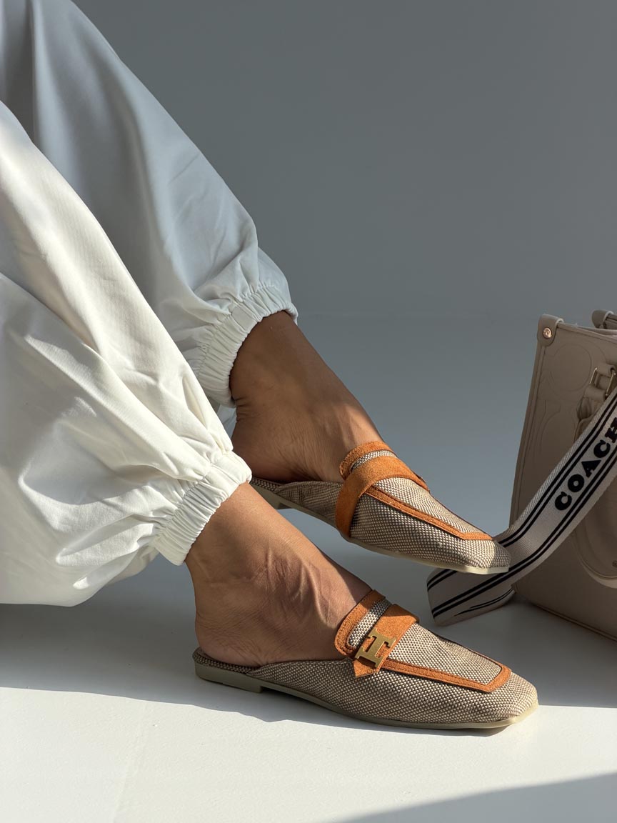 IMG_6328 صندل پشت باز HERMES کد 141248 - Image 1