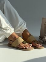 صندل لاانگشتی حصیری کد 141247 - Image 5