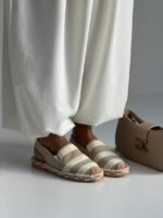 صندل حصیری پشت چسب کد 141250 - Image 2