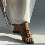 صندل فلت پشت بند کد 141262