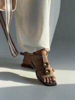 صندل فلت پشت بند کد 141262