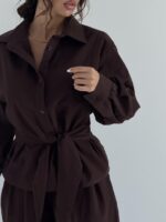 ست شومیز و شلوار 3 دکمه کد 161008 - Image 13