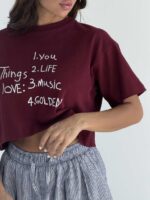 تیشرت THINGS I LOVE کد 180902 - Image 12
