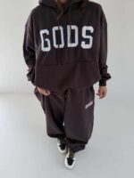 ست هودی و شلوار GODS کد 161027 - Image 15