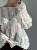 پلیور بافتین توری NISAN کد 201094 - Image 3