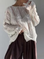 پلیور بافتین توری NISAN کد 201094 - Image 4